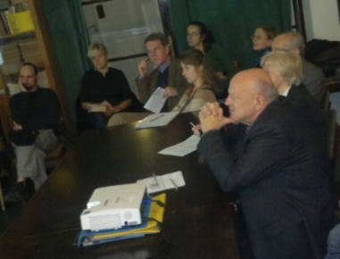 W czasie prezentacji referatu na seminarium w 2012 roku w bibliotece Wydziału Architektury Politechniki Warszawskiej