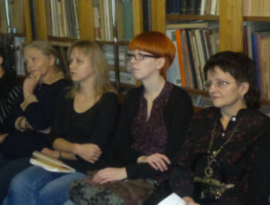 Seminarium w 2012 roku w bibliotece Wydziału Architektury Politechniki Warszawskiej